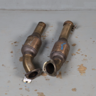 2019-2023 Aston Martin DB11 Volante 4.0 Exhaust Manifold Downpipe Set OEM