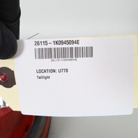 2006-2009 Volkswagen GTI Rabbit Right Tail Light Lamp 1K6945094E OEM