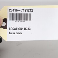 BMW 320i 430i 528i 650i M3 M4 M6 Trunk Lid Latch Lock 51247191212 OEM