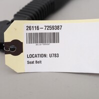 2012-2016 BMW 320i 328i 335i Left Front Seat Belt Buckle 72117259387 OEM