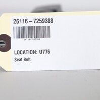 2012-2016 BMW 320i 328i 335i Right Front Seat Belt Buckle 72117259388 OEM