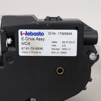 2013 BMW 335i Sunroof Drive Motor 67617316536 OEM