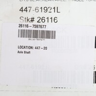 BMW 328i 335i 428i 435i Left Rear Axle Shaft CV Joint 33207597677 OEM