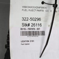BMW 135i 335i 535i 640i 740i X1 X3 X5 X6 Fuel Injector Set 13647597870 OEM