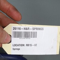 2012-2015 BMW 320i 328i 335i F30 H&R Lowering Coil Springs 28878 VA(F)