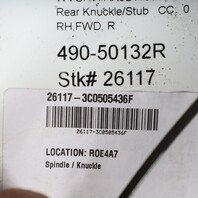 Volkswagen Passat Tiguan Audi Q3 Right Passenger Rear Spindle Knuckle Hub OEM
