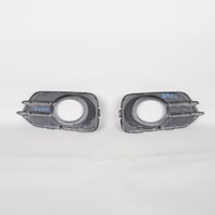 2012-2016 Volkswagen Tiguan Bumper Fog Light Grille Set Pair OEM 5N0853665G