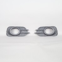 2012-2016 Volkswagen Tiguan Bumper Fog Light Grille Set Pair OEM 5N0853665G