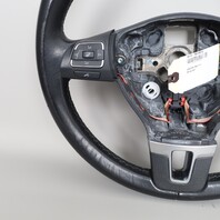 2009-2017 Volkswagen Tiguan 3 Spoke Leather Steering Wheel OEM 1T0419091AC
