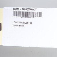2011-2017 Volkswagen Tiguan Turn Signal Wiper Column Switch OEM 5K0953501AT