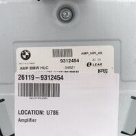 2012-2015 BMW 320i 328i 335i Amp Amplifier 65129312454 OEM