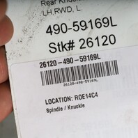 2012-2018 BMW 320i 328i Left Rear Spindle Knuckle Hub 33326792521 OEM