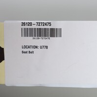 2012-2018 BMW 320i 328i 330i 335i 340i Left Front Seat Belt 72117272475 OEM