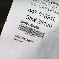 BMW 320i 330iGT 340iGT 428i Left Rear Axle Shaft CV Joint 33207609351 OEM