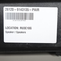 BMW 328i 335i M3 X1 Speaker Subwoofer Harman Kardon Pair 65139143135 OEM
