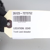 2011-2016 BMW 528i 535i 550i M5 Trunk Latch Lock Actuator 51247273752 OEM