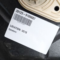 BMW 528i 535i 550i 640i 650i Floor Speaker Subwoofer Pair 65139169687 OEM