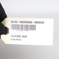 2011-2012 BMW 528i 535i X3 740i 750i Interior Rearview Mirror 51169224345 OEM