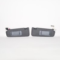 2011-2016 BMW 528i 535i 550i Sun Visor Set Pair Right / Left OEM 51168038165