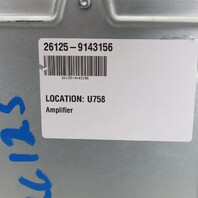 2007-2011 BMW 328i 335i Sedan Amp Amplifier 65129143156 OEM