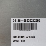 2000-2004 Porsche Boxster 986 Rear Wheel 17 X 8.5 Rim OEM 98636212605
