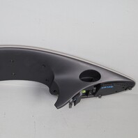 2000-2004 Porsche Boxster 986 Speedometer Cover Trim Leatherette Grey OEM