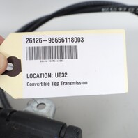 2000-2004 Porsche Boxster 986 Right Convertible Top Transmission OEM 98656118003