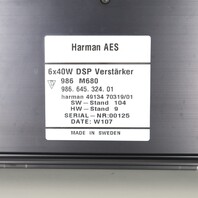 2001 Porsche Boxster 986 Amp Amplifier Harman AES OEM 98664532400