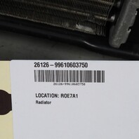 1997-2004 Porsche 911 Boxster Center Radiator Spec Racer With Duct OEM