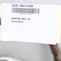 2002-2008 Porsche 911 996 997 Left Driver Muffler Support Bracket OEM