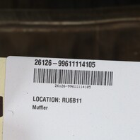 2000-2002 Porsche Boxster 986 3.2 Exhaust Muffler 99611114105 OEM