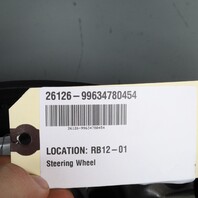 1999-2004 Porsche 911 996 Boxster Black 3 Spoke Steering Wheel 99634780454 OEM