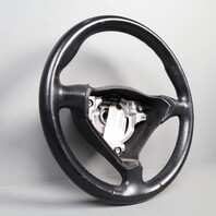 1999-2004 Porsche 911 996 Boxster Black 3 Spoke Steering Wheel 99634780454 OEM