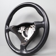1999-2004 Porsche 911 996 Boxster Black 3 Spoke Steering Wheel 99634780454 OEM
