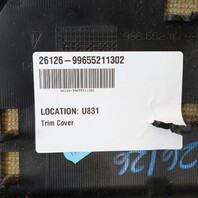 1997-2004 Porsche 911 996 Boxster 986 Left Console Carpet Trim OEM 99655211303