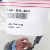 1997-2004 Porsche 911 996 Boxster 986 Headlight Switch OEM 99661353500