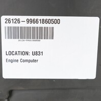 2000-2001 Porsche 911 996 Boxster 986 Engine Computer ECU DME 99661860500 OEM
