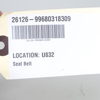 1999-2004 Porsche 911 996 Boxster 986 Left Seat Buckle 99680318309 OEM