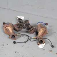 2000-2004 Porsche Boxster 986 Exhaust Manifolds Pair 99611310305 OEM
