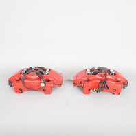 2000-2012 Porsche Boxster Cayman Front Brake Calipers Brembo Pair Red OEM