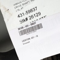 2016-2018 BMW 330e Rear Axle Driveshaft Cardan OEM 26108679007