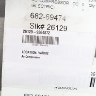 BMW 330E 530E 740E X3 X5 Hybrid A/C Compressor OEM 64529364872