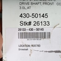 BMW 528xi 535xi 550xi 640xi 650xi 740xi 750xi Front Drive Shaft 26208628043 OEM