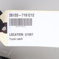 BMW 320i 430i 528i 650i M3 M4 M6 Trunk Lid Latch Lock 51247191212 OEM