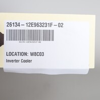 Audi Porsche Cayenne Panamera Hybrid Drive Motor Inverter Cooler 12E963231F OEM