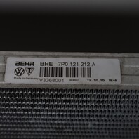 2011-2018 Porsche Cayenne Hybrid Auxiliary Radiator OEM 7P0121212A