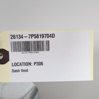 2011-2018 Porsche Cayenne 958 Right Outer Dashboard Air Vent OEM 7P5819704D
