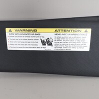 2011-2018 Porsche Cayenne 958 Left Driver Sun Visor Black OEM