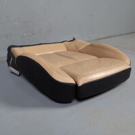 2011-2018 Porsche Cayenne Left Driver Seat Bottom Cushion Beige Leather OEM