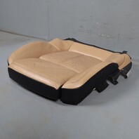 2011-2018 Porsche Cayenne Left Driver Seat Bottom Cushion Beige Leather OEM